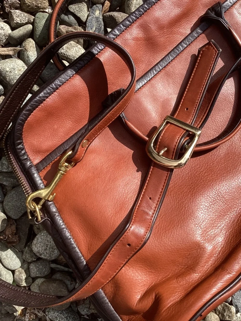 Mowen Leather Designs Fine Soft Leather Briefcase Laptop Messenger Bag🦋